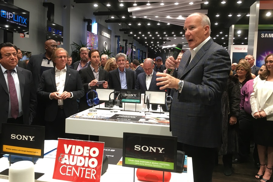Video and Audio Center Flagship Store Opening, Jan. 25, 2018