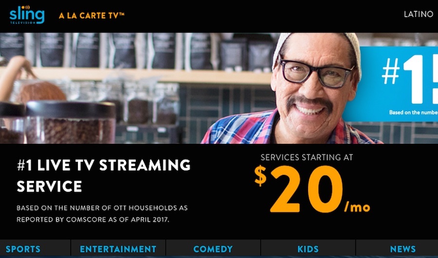 Sling TV Partners With comScore on Advertising Measurement