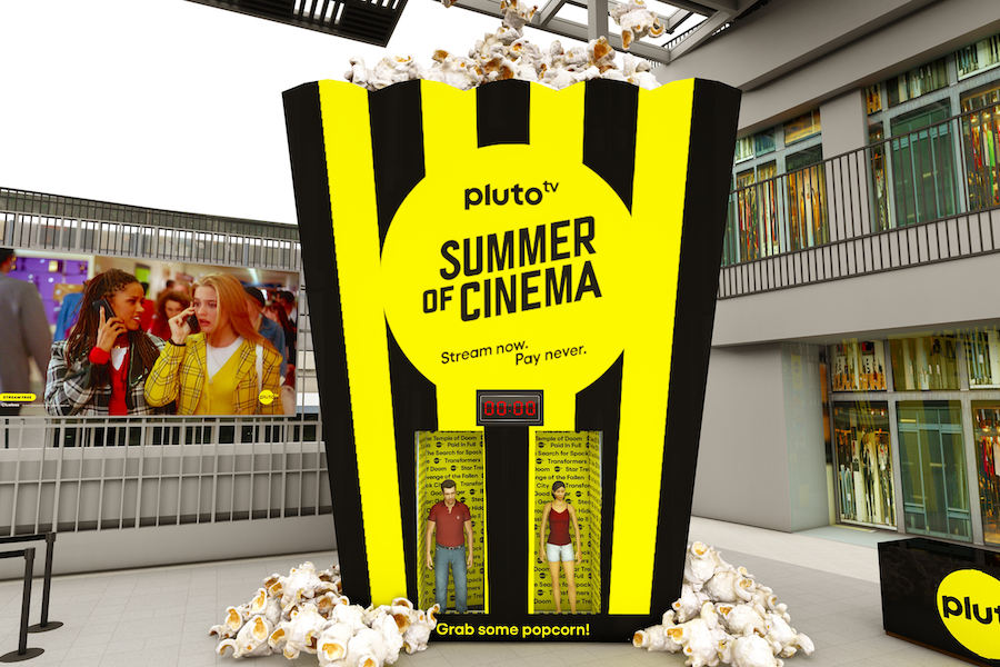 Pluto TV Celebrating ‘Summer of Cinema’ With Mall Contest